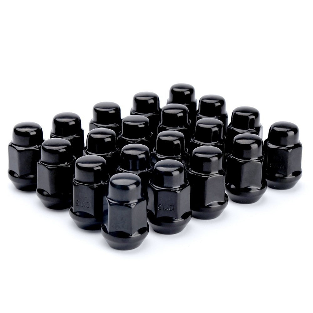 20 Black Lug Nuts M12x1.5 20 Black Lug Nuts M12x1.5, Lug Nut, AutoCapshack.com, AutoCapshack.com - American Eagle Wheel Corp.